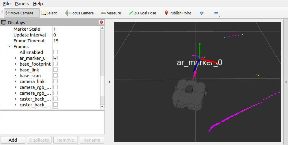 ArUco Tracker RViz